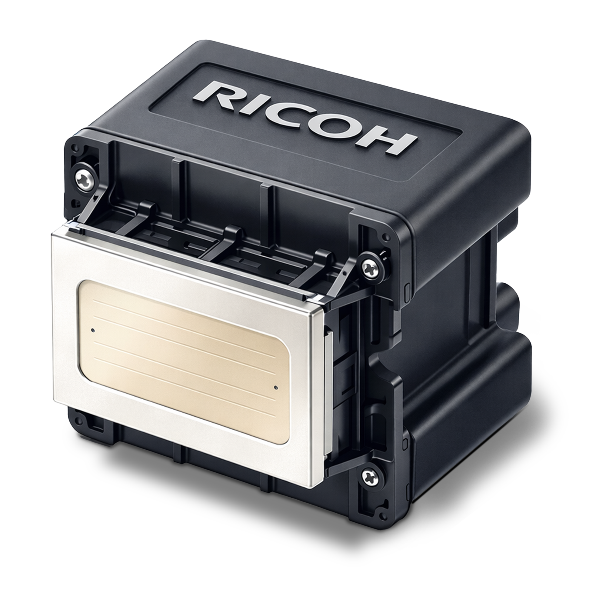A Compact Inkjet Printhead with a Thin-Film Piezoelectric Actuator