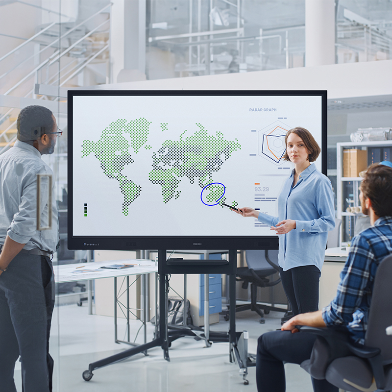 A8610 Interactive Whiteboard | Ricoh USA