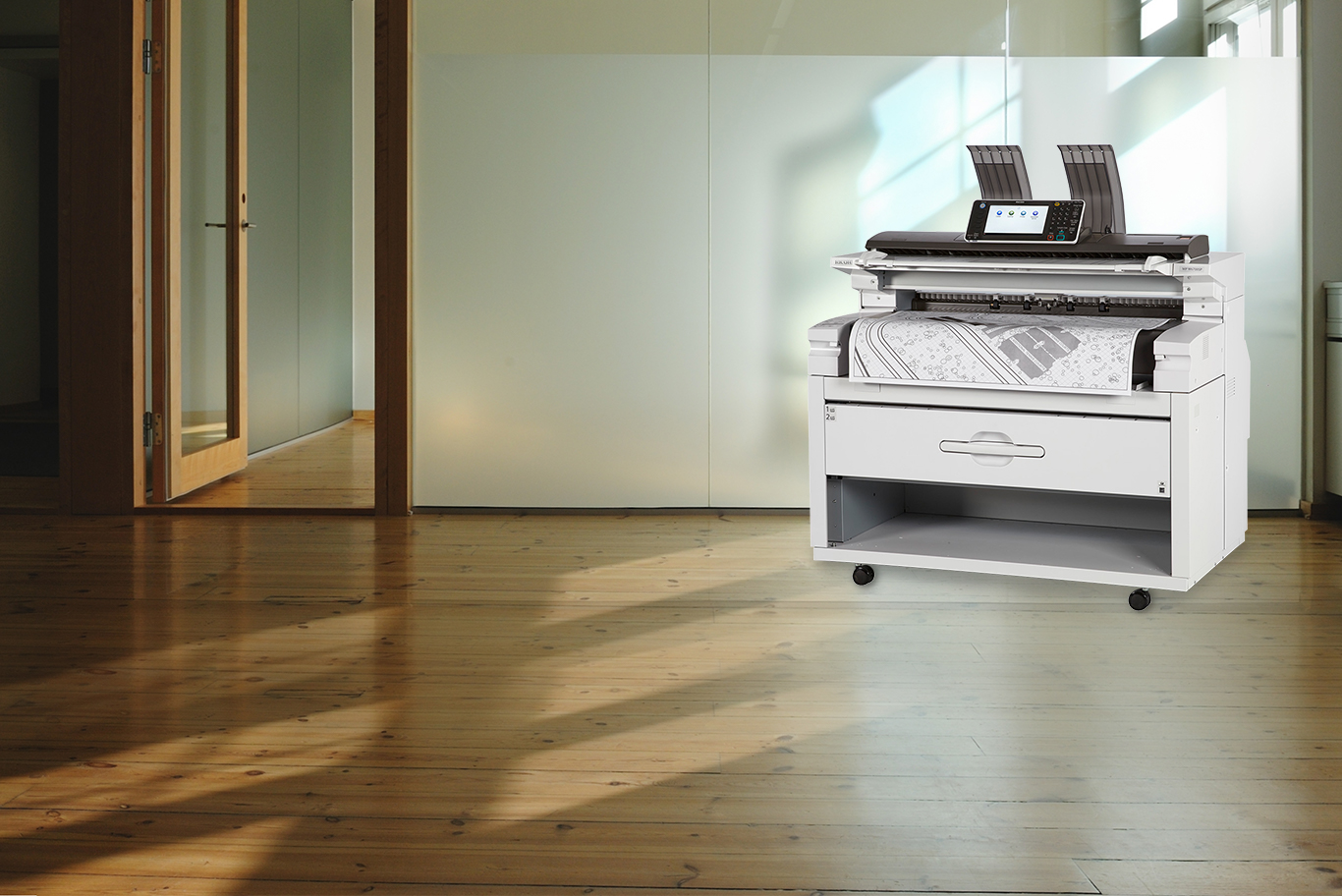 MP W6700SP Black and White Wide Format Printer | Ricoh USA
