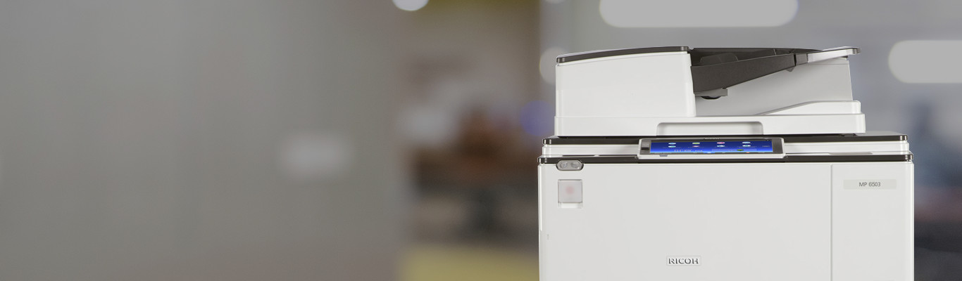 Black & White High Capacity Laser Printer Scanner | Ricoh MP 6503