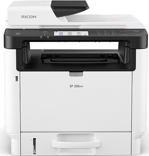 SP 330SFN Black and White Laser Multifunction Printer | Ricoh USA